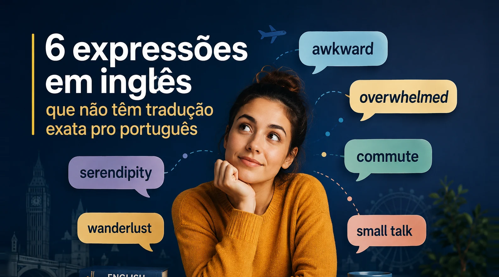 6 expressões em inglês que não têm tradução exata pro português