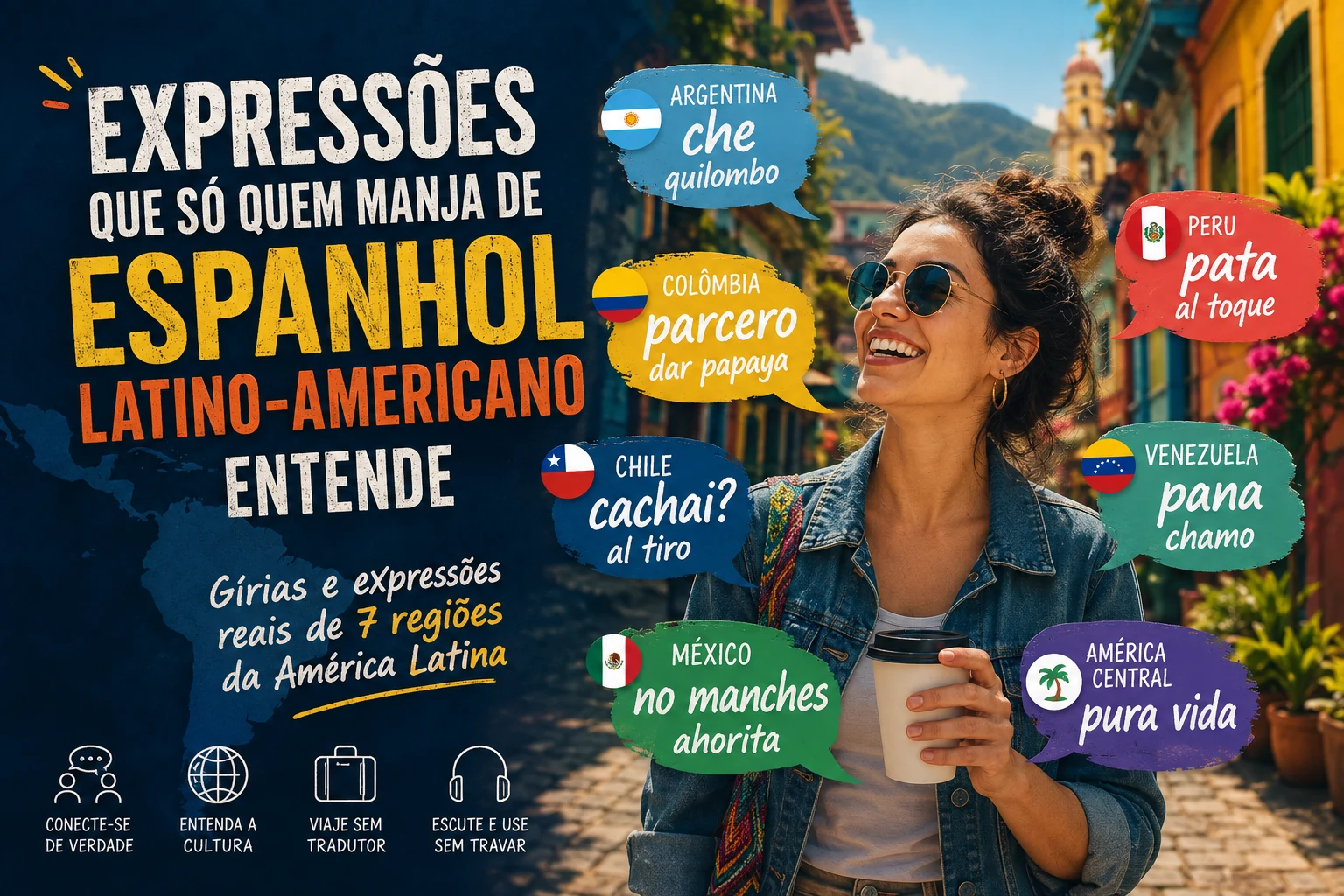 Expressões que só quem manja de espanhol latino-americano entende