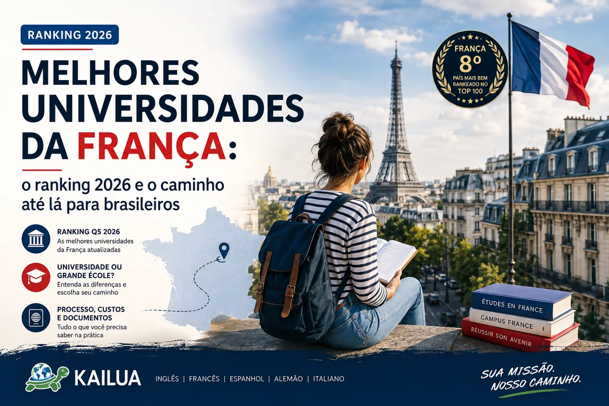 Melhores Universidades da França: o Ranking 2026 e o Caminho até Lá para Brasileiros